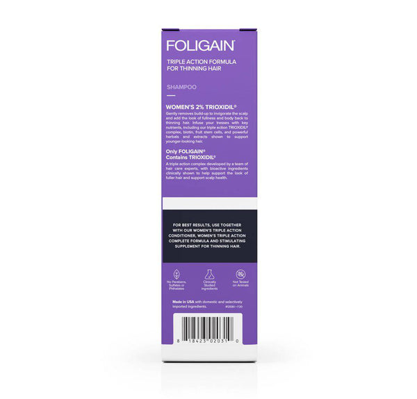 FOLIGAIN Hair Growth Shampoo + Conditioner Kit For Women - FOLIGAIN